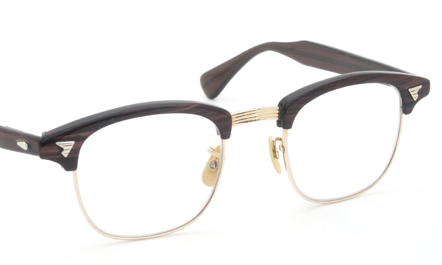 American Optical 1950s〜1960s SIRMONT RS-YG 46-22 #8569