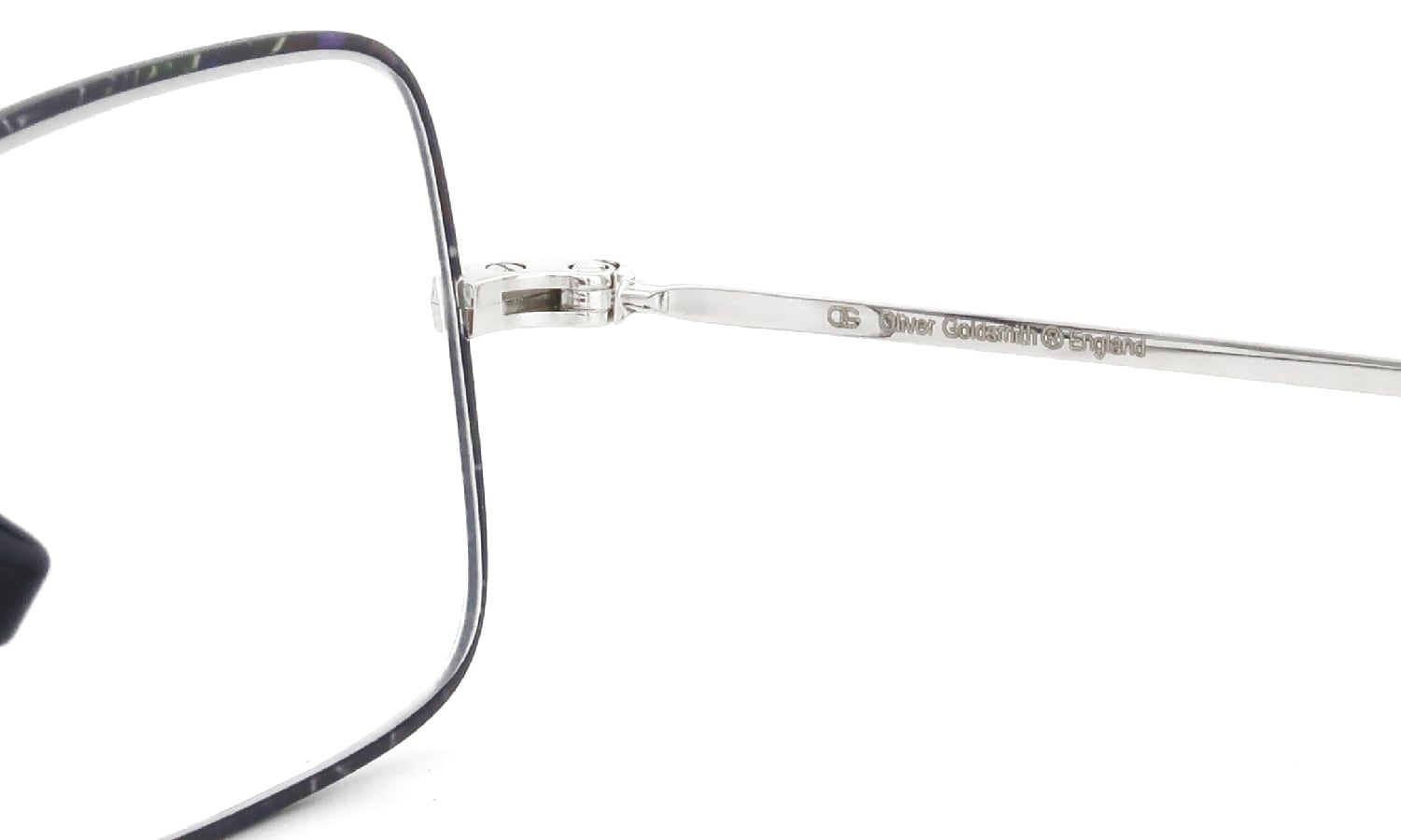 Oliver Goldsmith 海外モデル Oliver Oblong with Pad Silver MS 48size