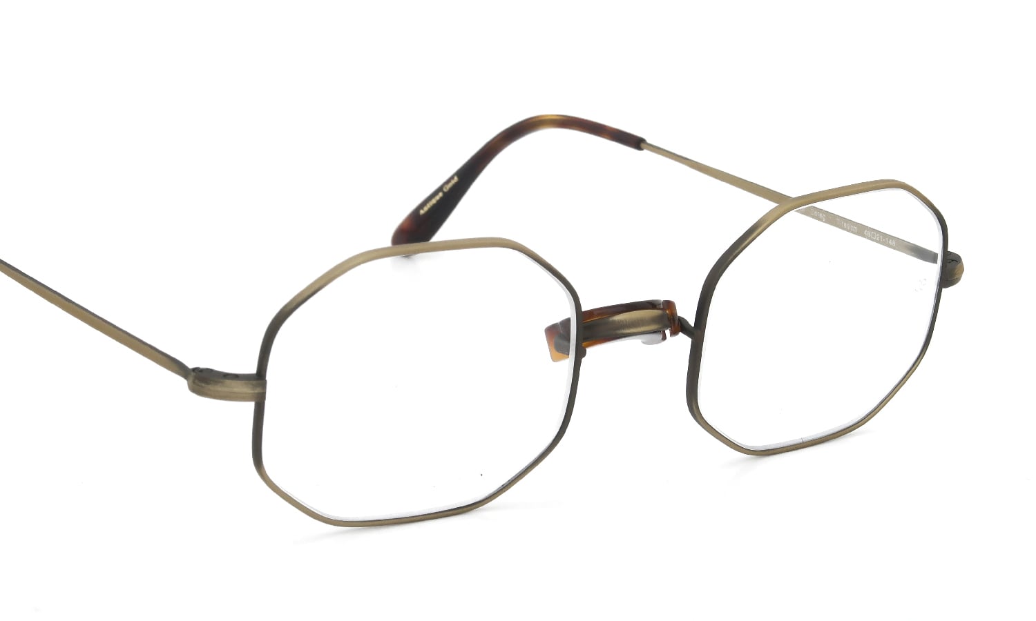 Oliver Goldsmith 海外モデル Oliver Octag with Pad Antique Gold 48size