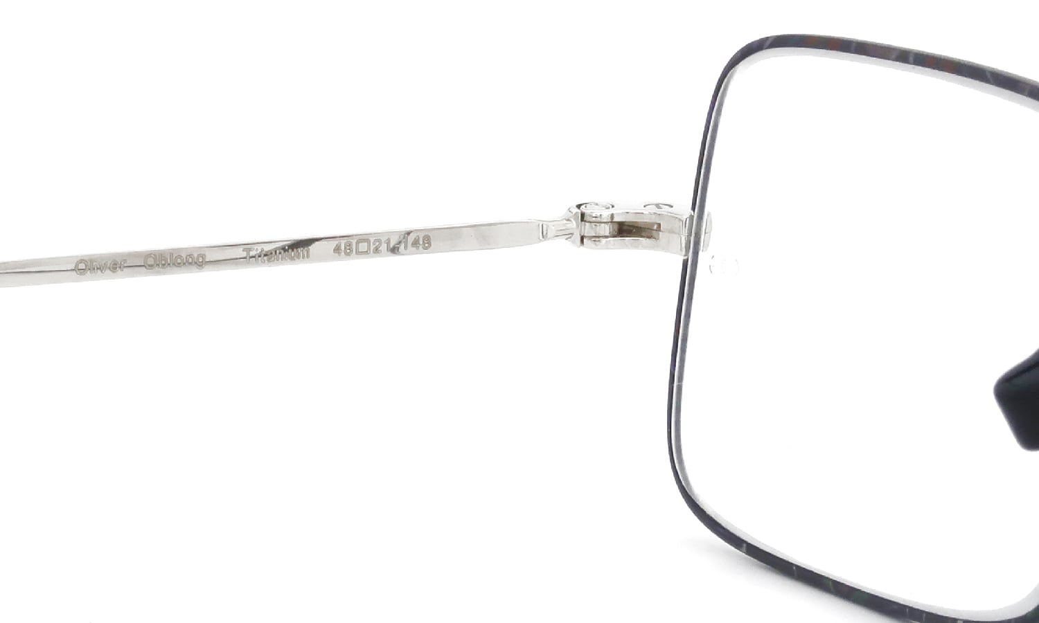 Oliver Goldsmith 海外モデル Oliver Oblong with Pad Silver MS 48size