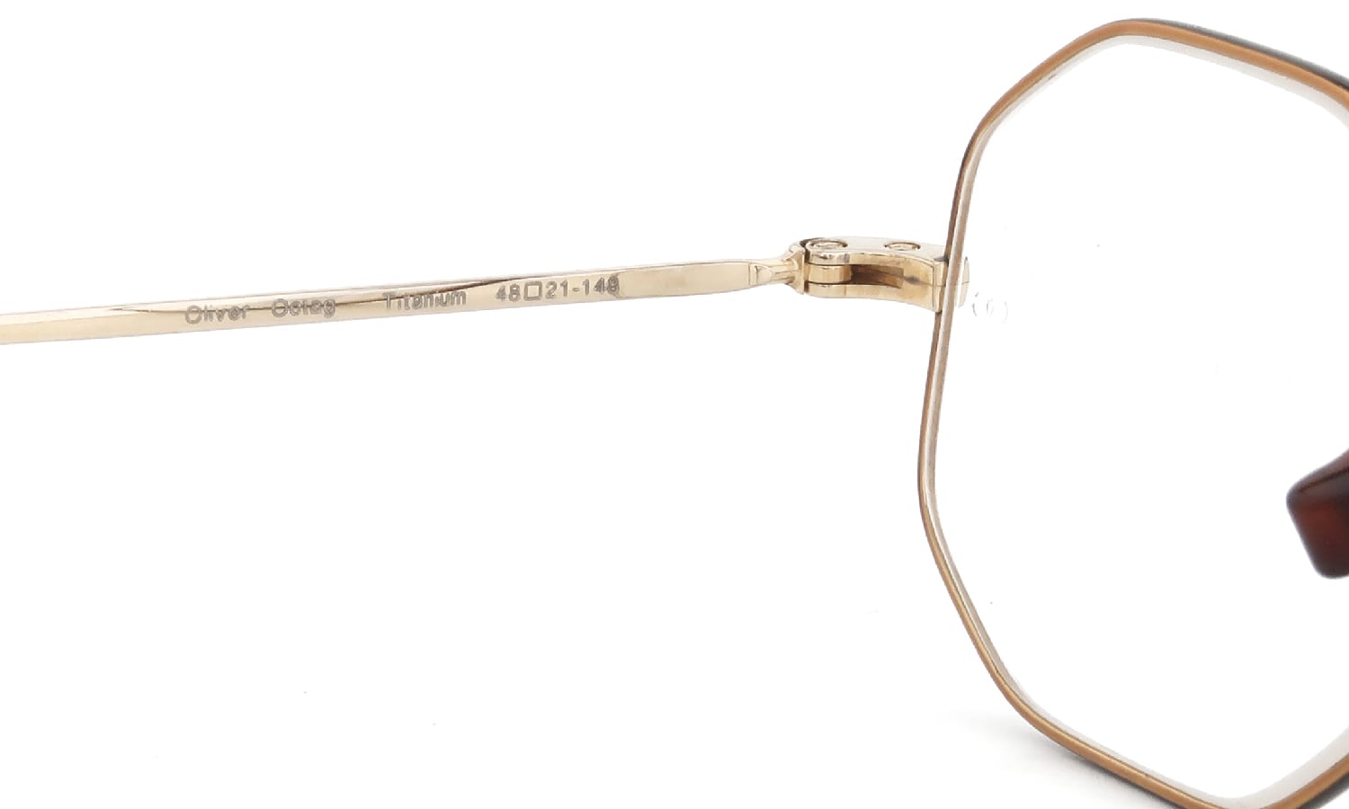 Oliver Goldsmith 海外モデル Oliver Octag with Pad Gold HB 48size