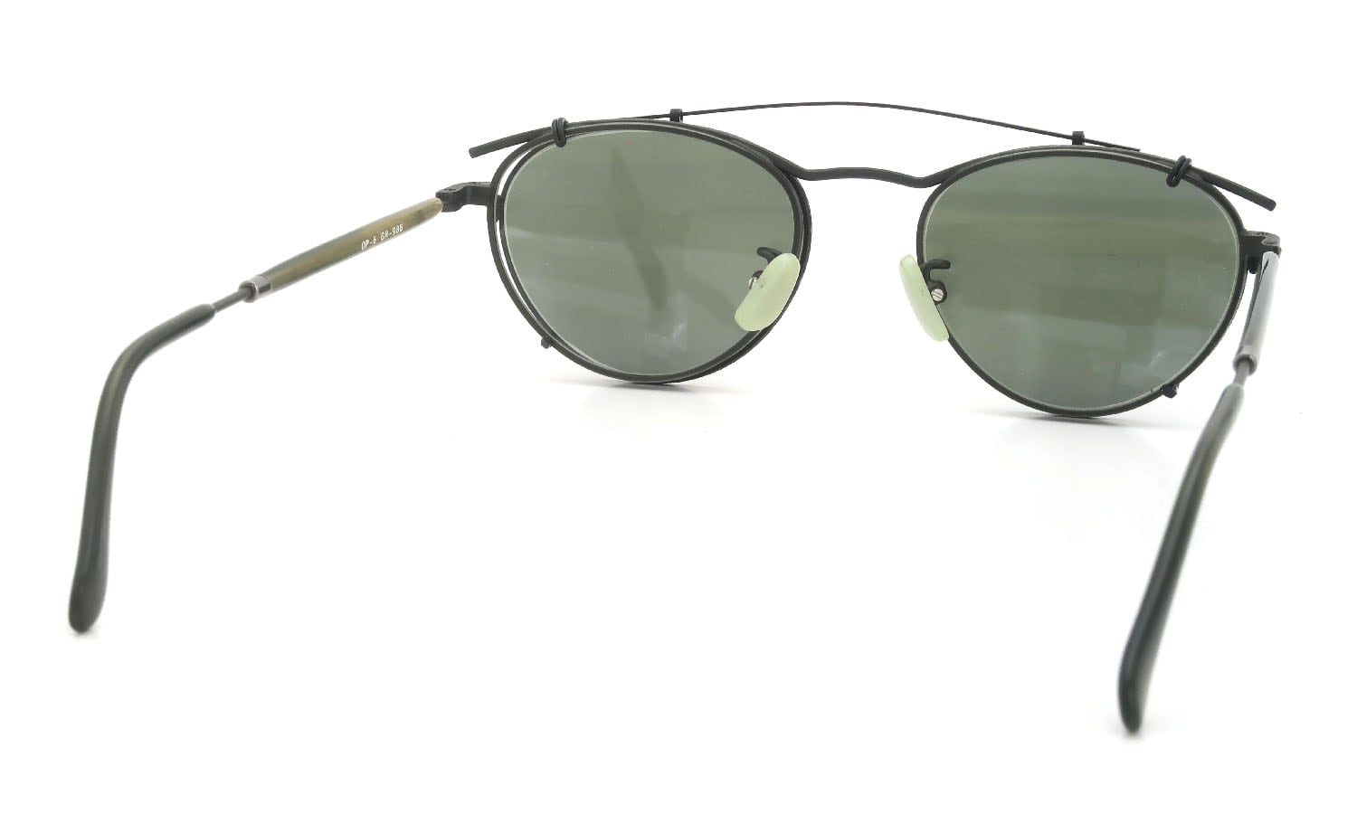 OLIVER PEOPLES 1990's OP-6 GR-986 with Clip