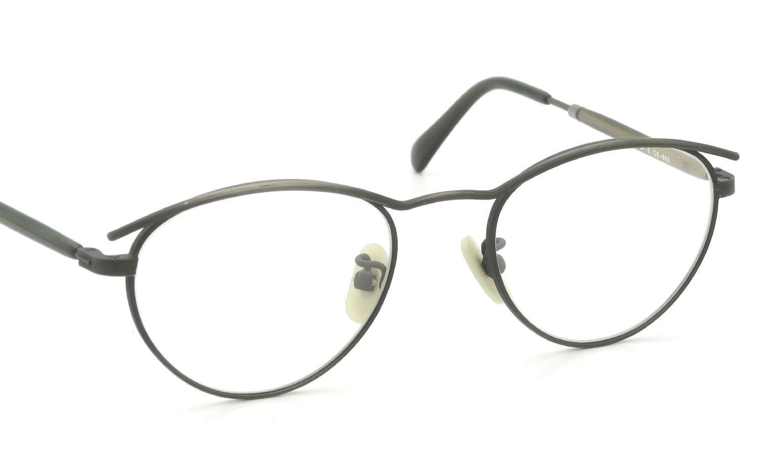 OLIVER PEOPLES 1990's OP-6 GR-986 with Clip