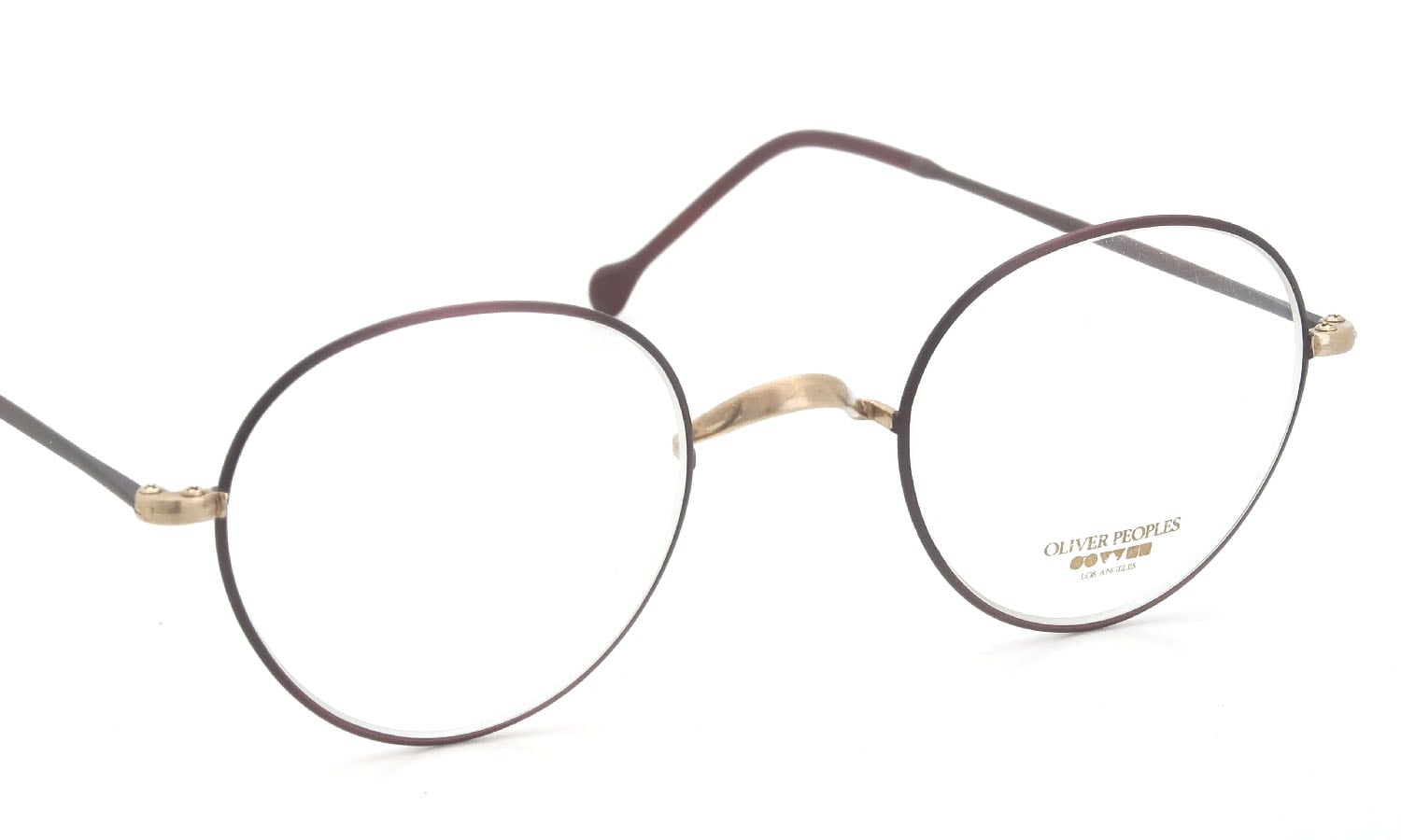 OLIVER PEOPLES 1990s OP-80 BURG/BG