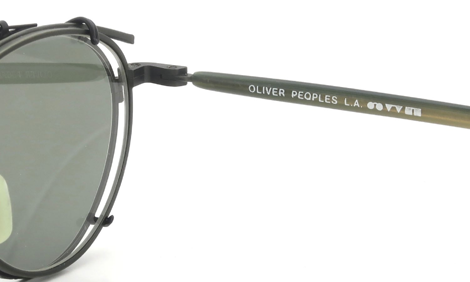 OLIVER PEOPLES 1990's OP-6 GR-986 with Clip