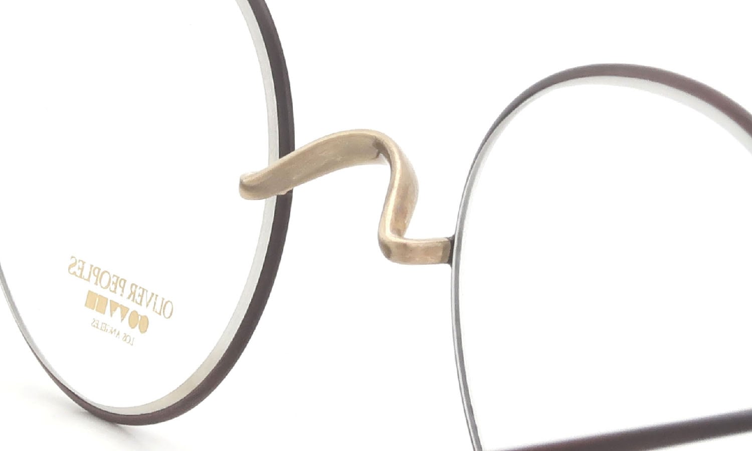 OLIVER PEOPLES 1990s OP-80 BURG/BG