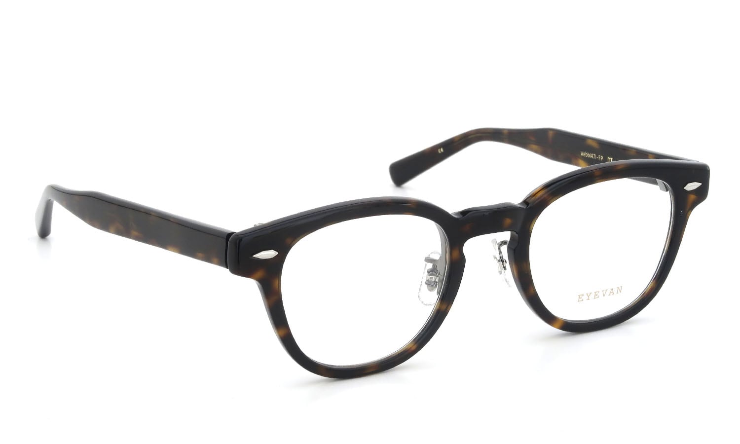 EYEVAN アイヴァン 跳ね上げ・単式メガネ Webb-FP 47size通販 col.DT