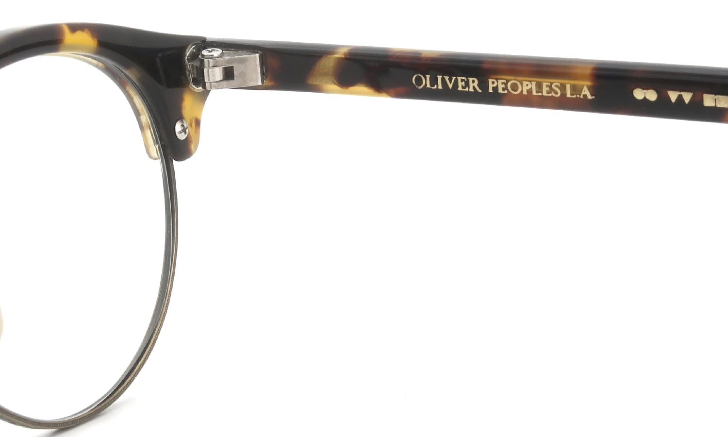 OLIVER PEOPLES 1990s MP-15 DTB/AG