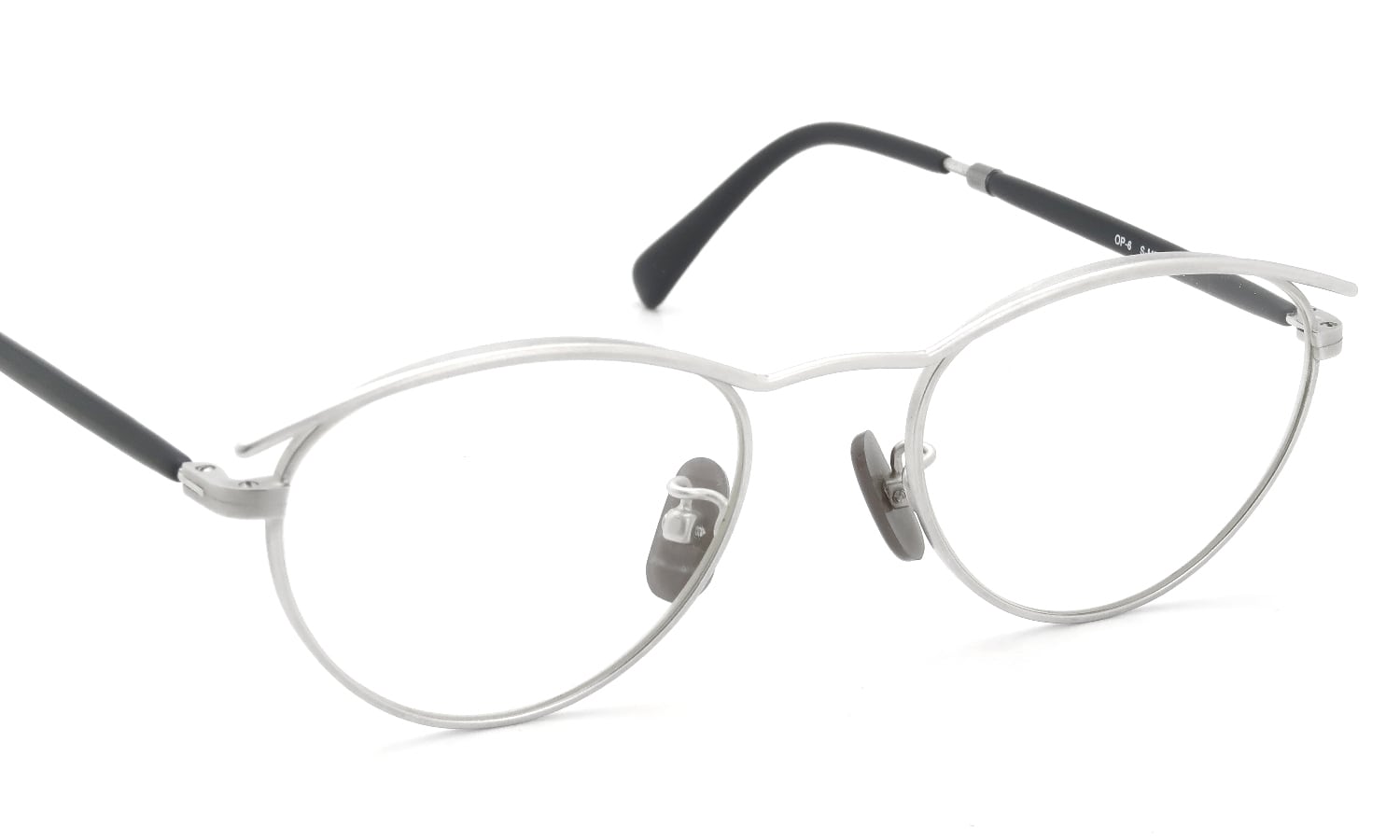 OLIVER PEOPLES 1990s OP-6 S-MBK