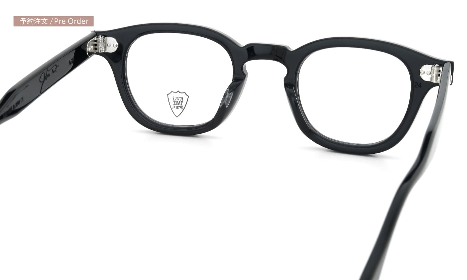 予約注文:JULIUS TART OPTICAL AR-44-24 PL-101A