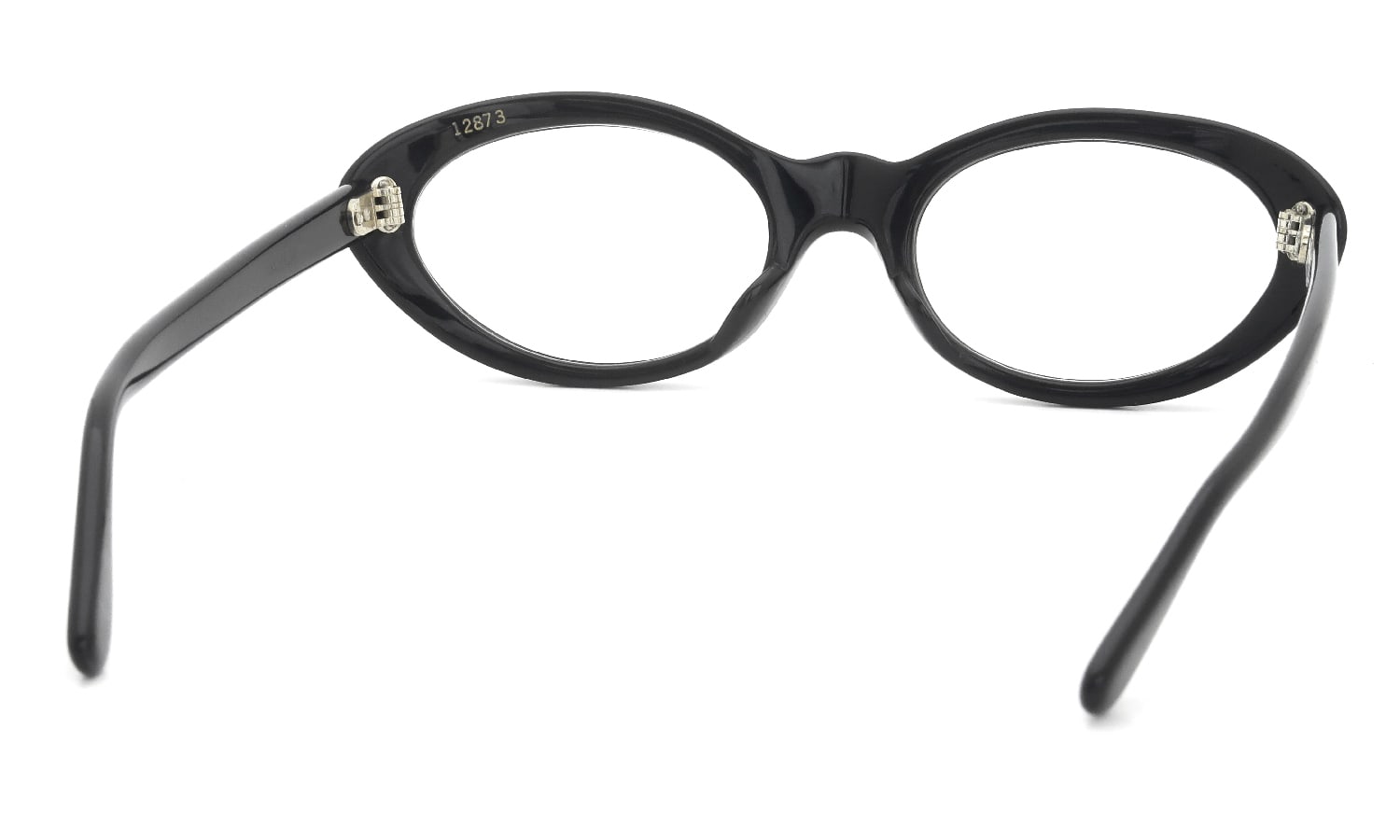 ABC Optical vintage メガネ 1960s〜1970s Frame-France FR8004 Zyl Blk 48-20