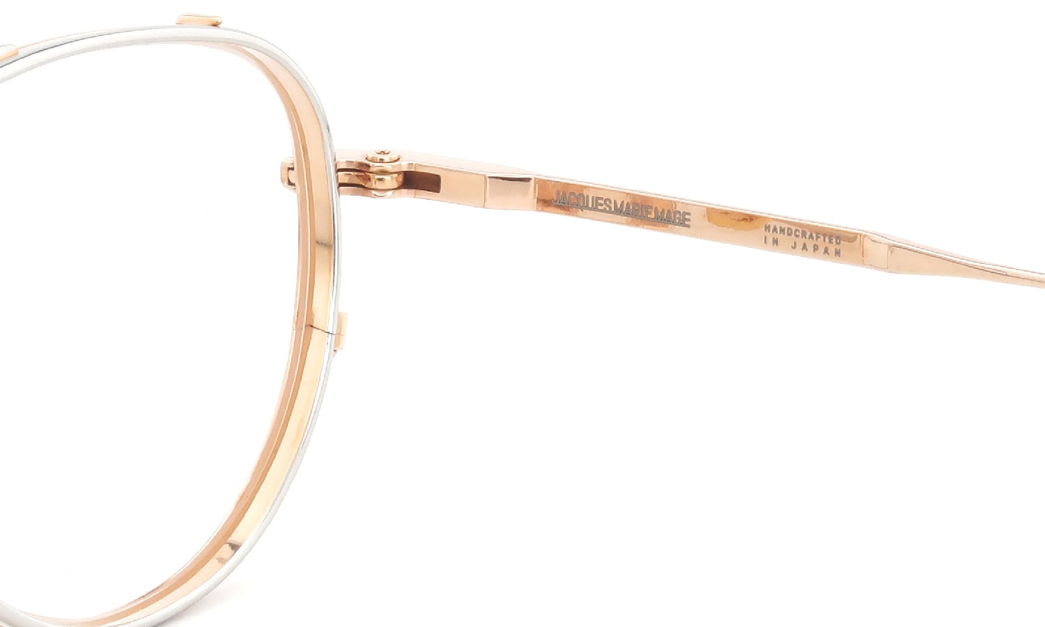 JACQUESMARIEMAGE メガネ HARCOURT Rose Gold