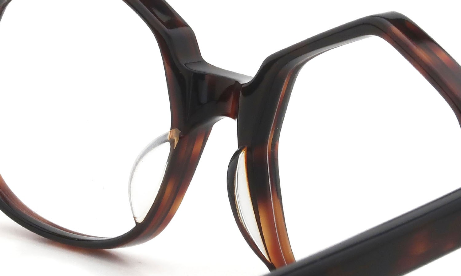 OLIVER GOLDSMITH POLYOVAL DARK TORTOISESHELL