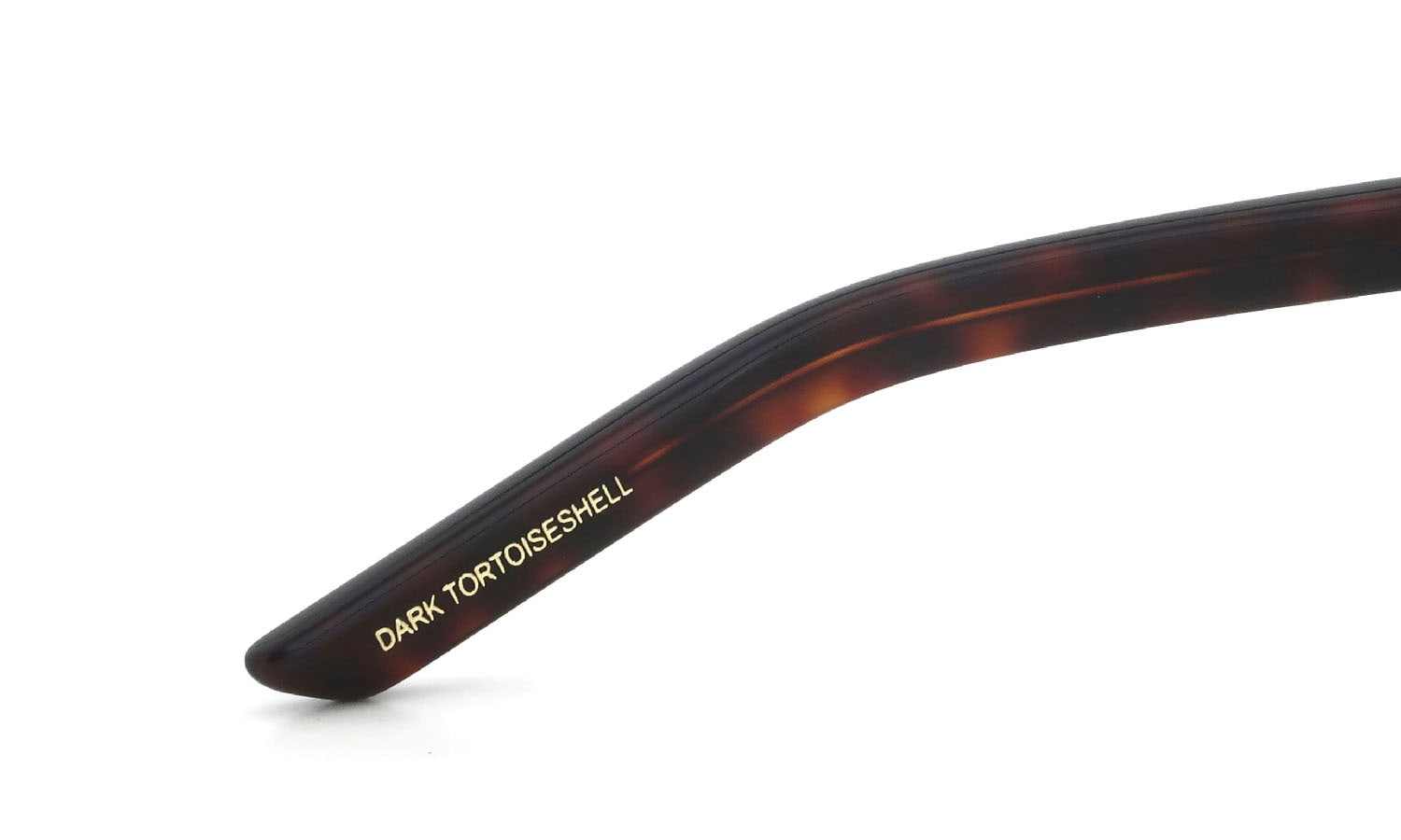 OLIVER GOLDSMITH POLYOVAL DARK TORTOISESHELL