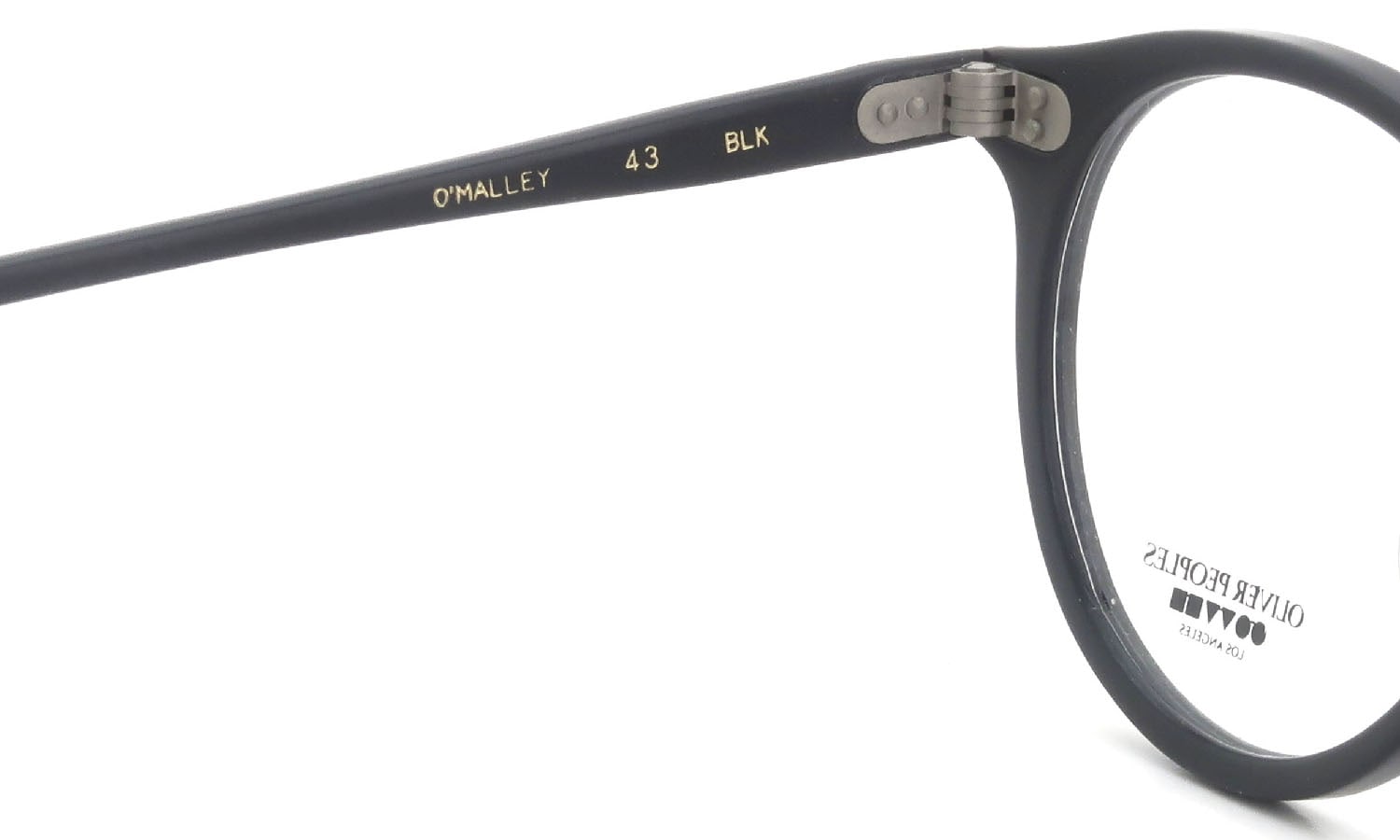 OLIVER PEOPLES 1990s O'MALLEY 43 BLK