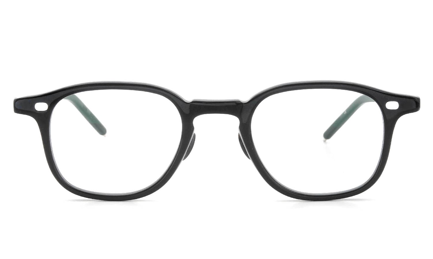 10eyevan セルロイドメガネ no.7 III (45)通販 c.1002S Black/Silver(取扱：浦和店) ポンメガネ