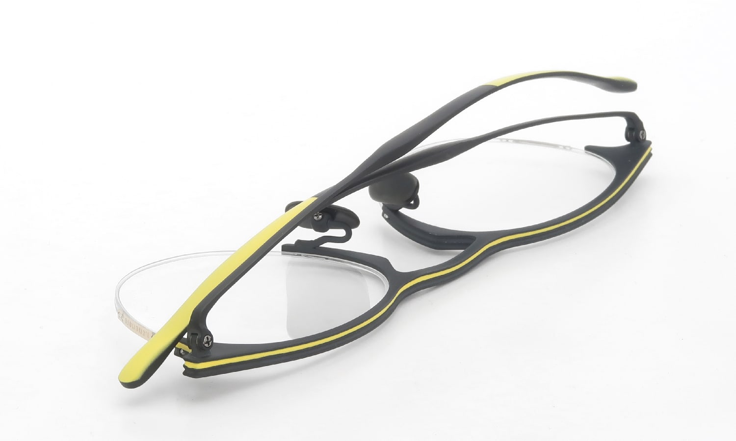 I.ENOMOTO × PonMegane 限定生産メガネ IE007 BK/YELLOW