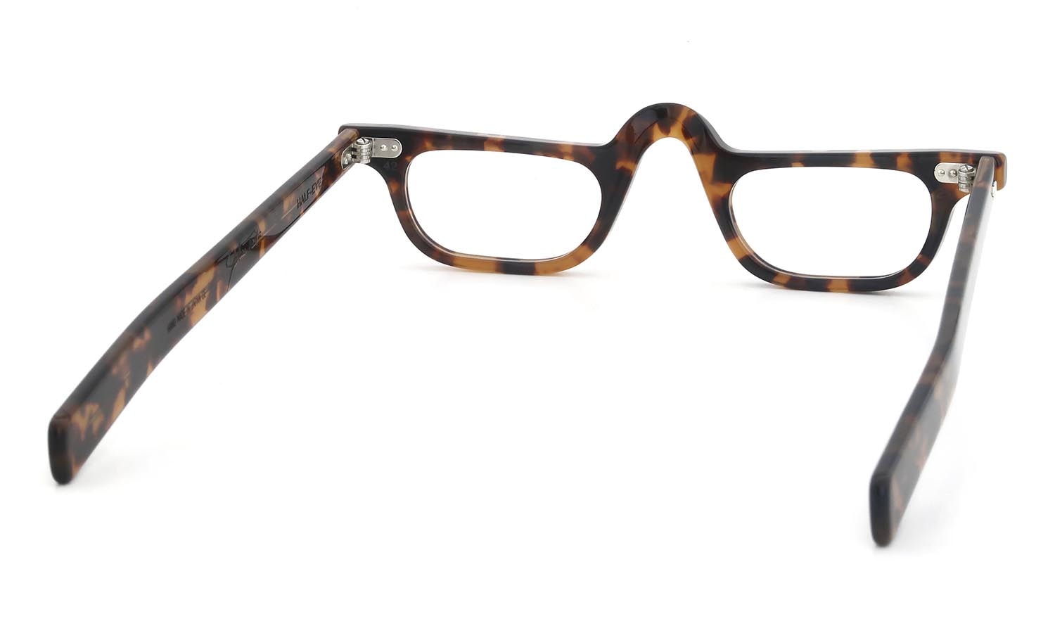 JULIUS TART OPTICAL リーディンググラス HALF EYE TORTOISE