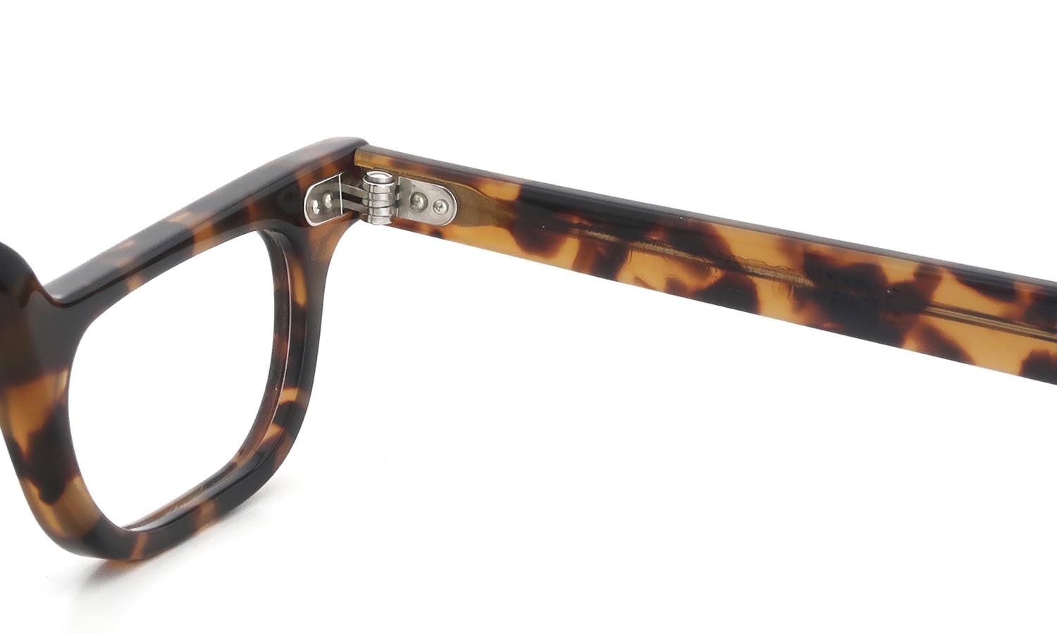 JULIUS TART OPTICAL リーディンググラス HALF EYE TORTOISE