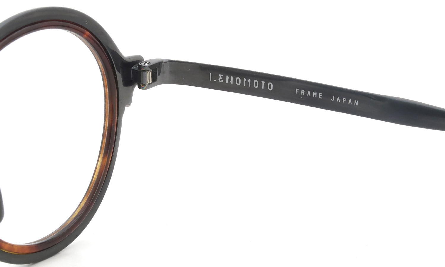 I.ENOMOTO×大澤鼈甲 本鼈甲メガネ IE005 Bekko