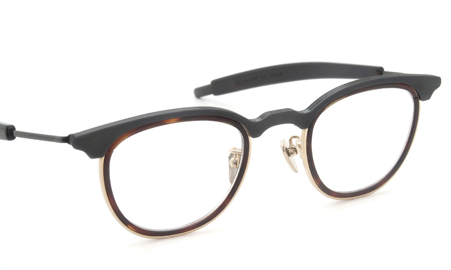 I.ENOMOTO×大澤鼈甲 本鼈甲メガネ IE010 Bekko