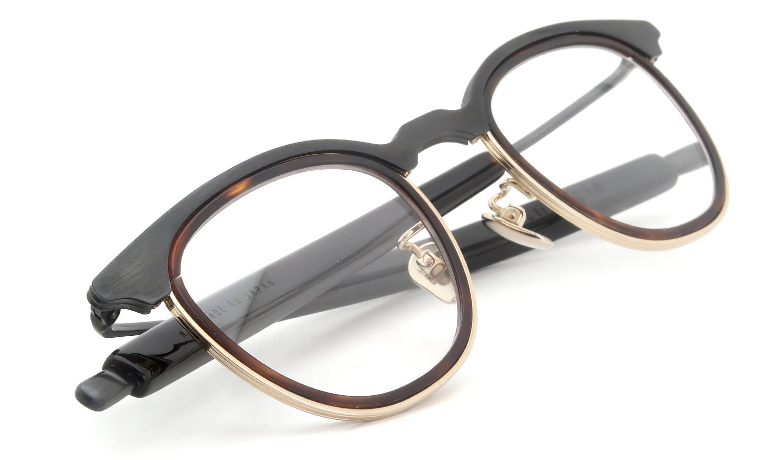 I.ENOMOTO×大澤鼈甲 本鼈甲メガネ IE010 Bekko