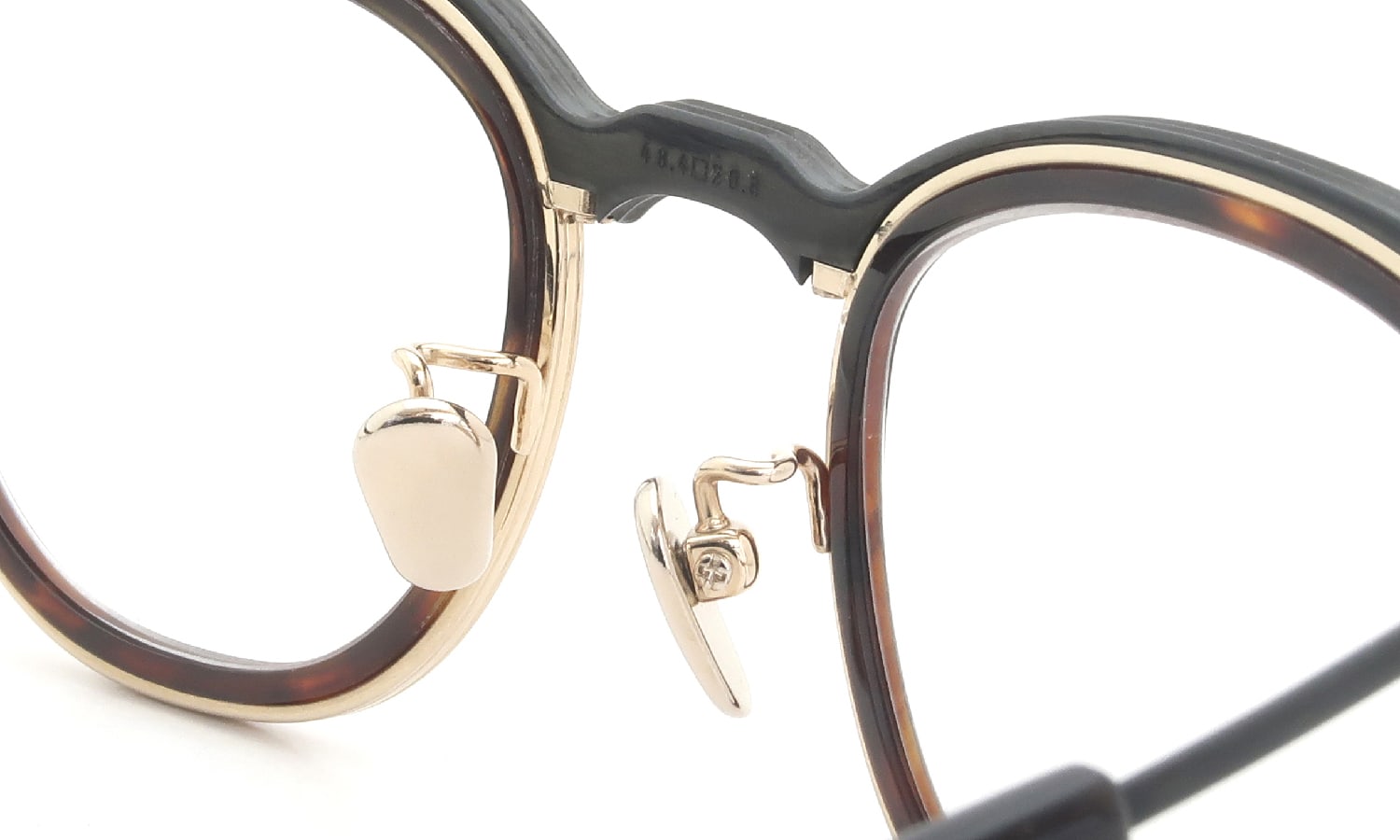 I.ENOMOTO×大澤鼈甲 本鼈甲メガネ IE010 Bekko