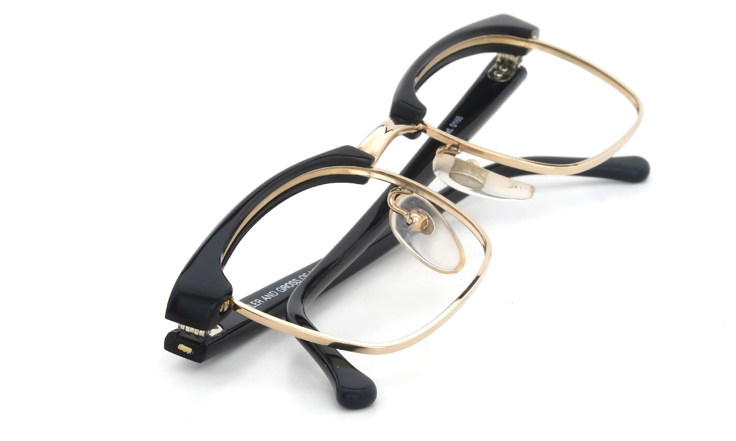 CUTLER AND GROSS vintage 1980s 0168 Black/Gold