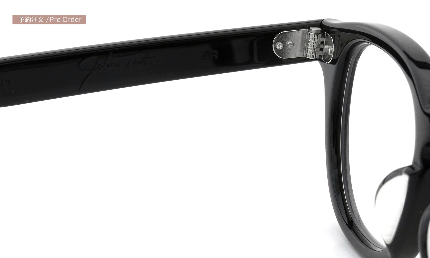予約注文 JULIUS TART OPTICAL AR-46-22 PL-002A BLACK