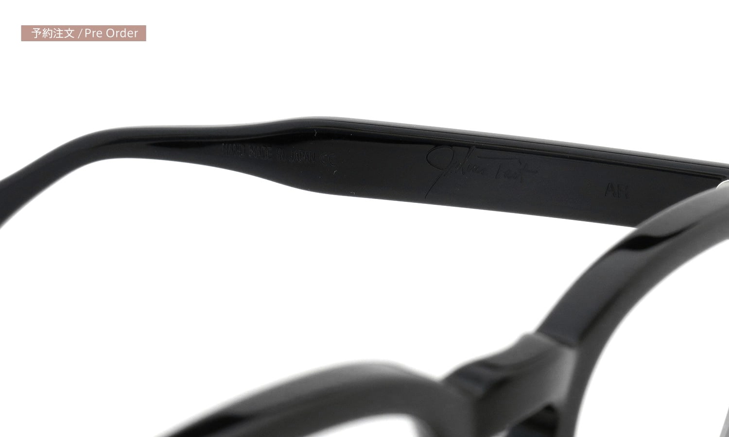 予約注文 JULIUS TART OPTICAL AR-46-22 PL-002A BLACK