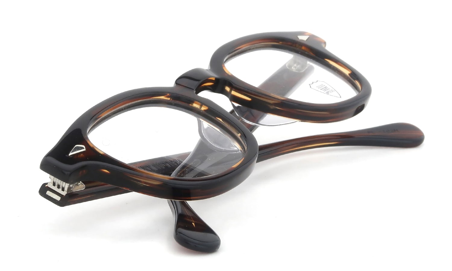 JULIUS TART OPTICAL AR-46-24 DEMI-AMBER PL-102M