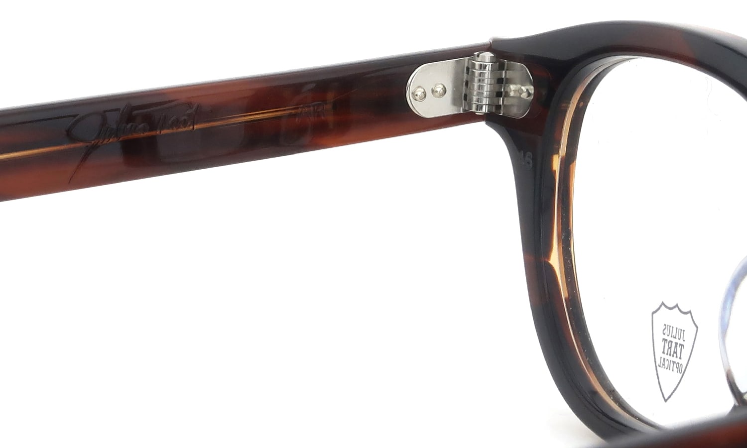 JULIUS TART OPTICAL AR-46-24 DEMI-AMBER PL-102M