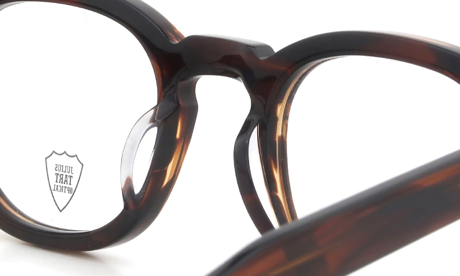 JULIUS TART OPTICAL AR-46-24 DEMI-AMBER PL-102M