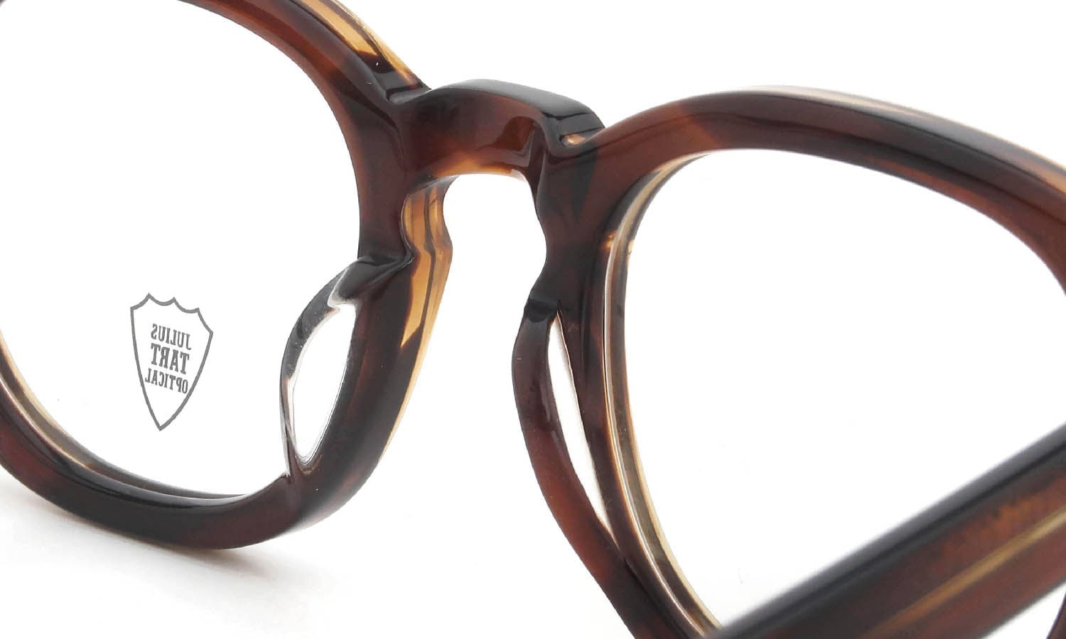 JULIUS TART OPTICAL メガネ通販 AR-46-22 PL-002M DEMI-AMBER