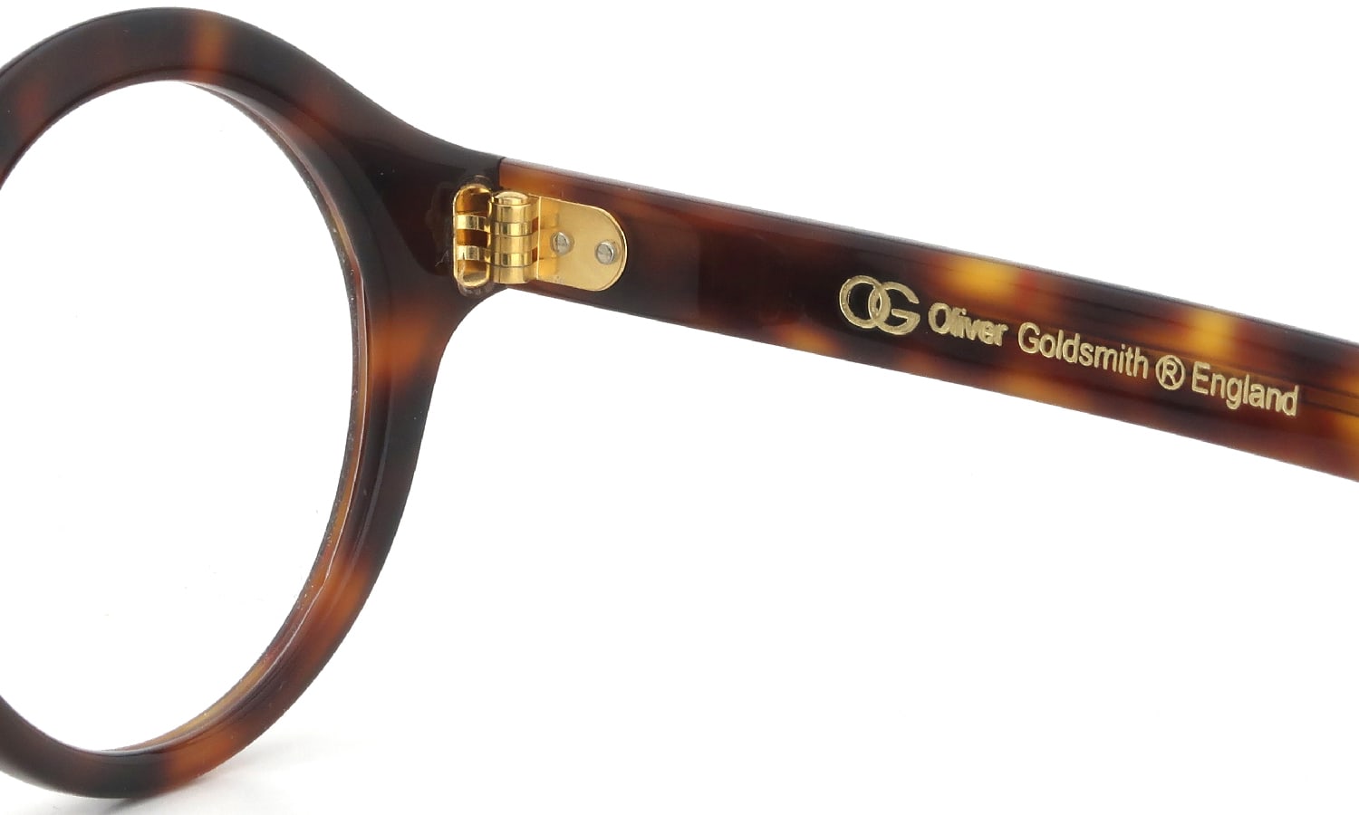 OLIVER GOLDSMITH メガネ SHEPPERTON Darker Tortoiseshell