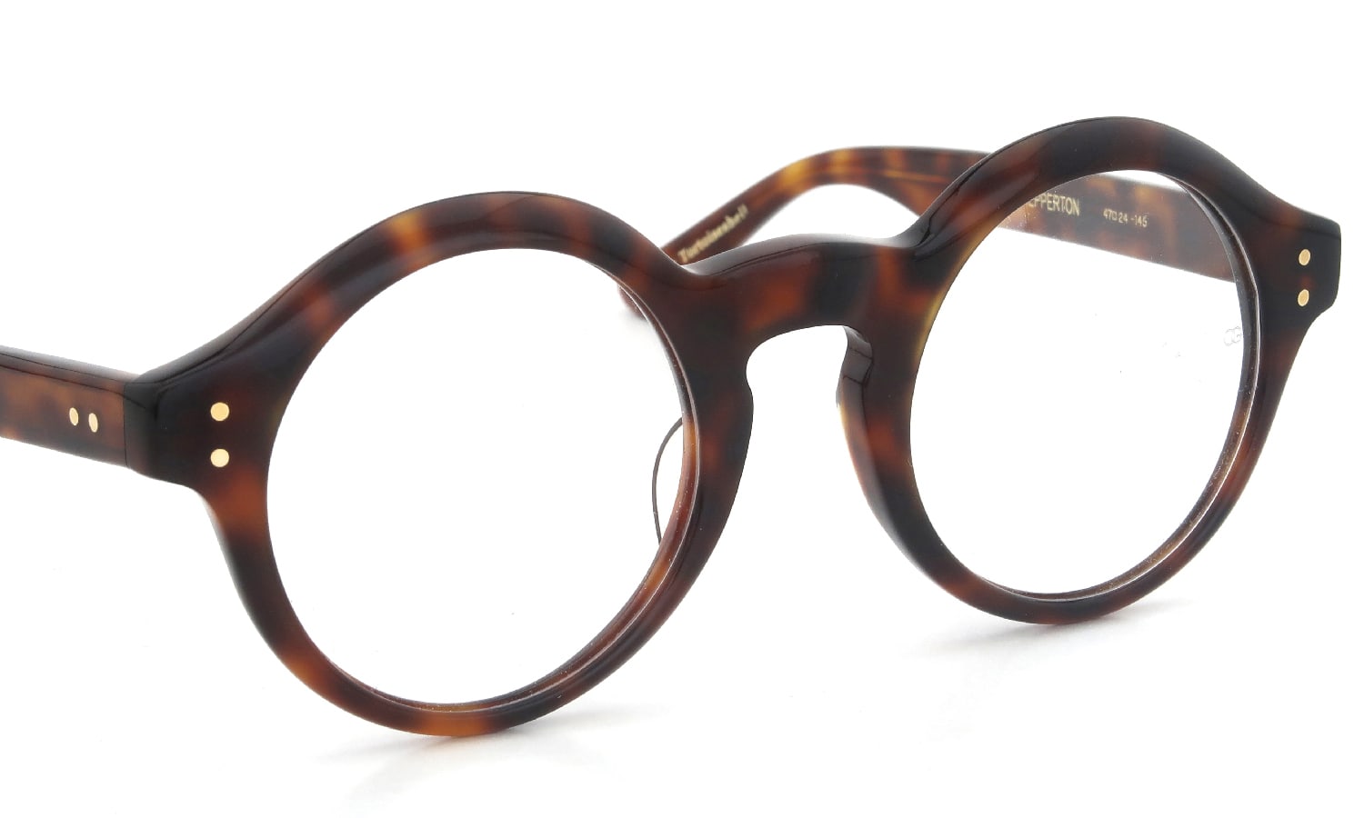 OLIVER GOLDSMITH メガネ SHEPPERTON Darker Tortoiseshell