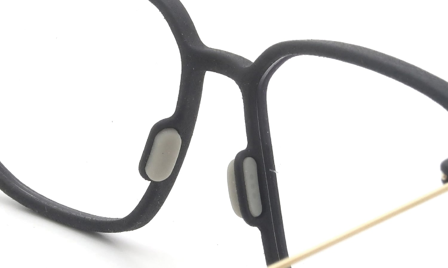 Annu メガネ Square 09 L BLK/Gold