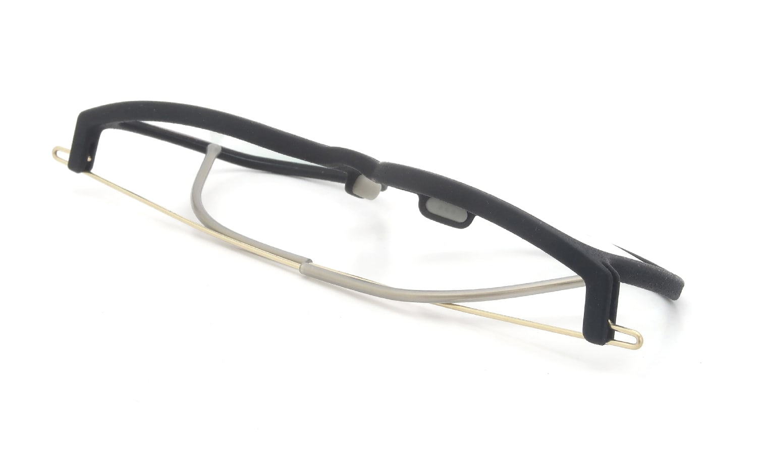 Annu メガネ Square 09 L BLK/Gold