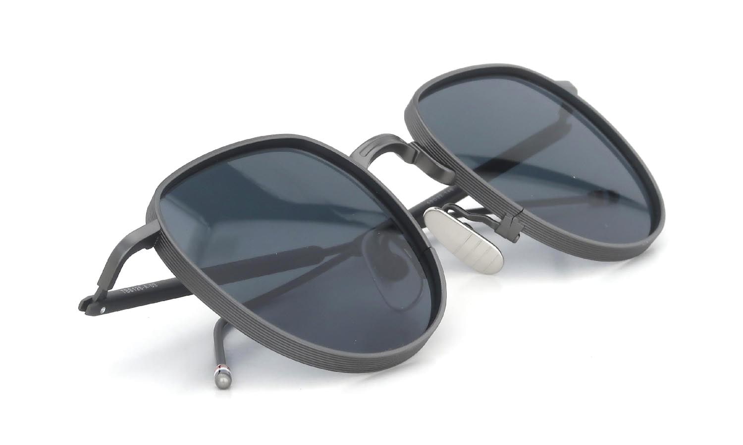 THOM BROWNE TBS126-A-03 Black Iron / Grey