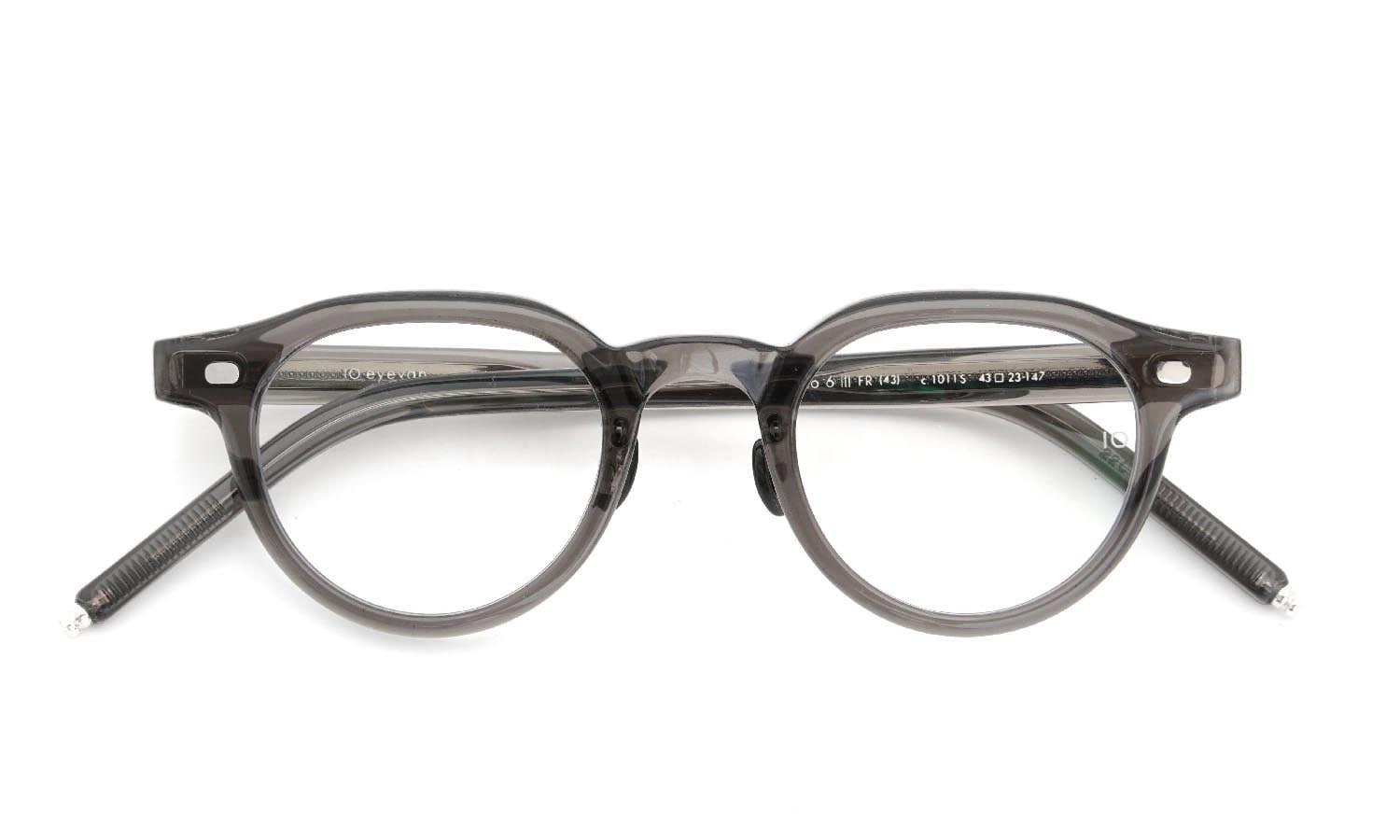 売り切り。10 eyevan no6 Ⅲ FR 1011S 43サイズ tic-guinee.net