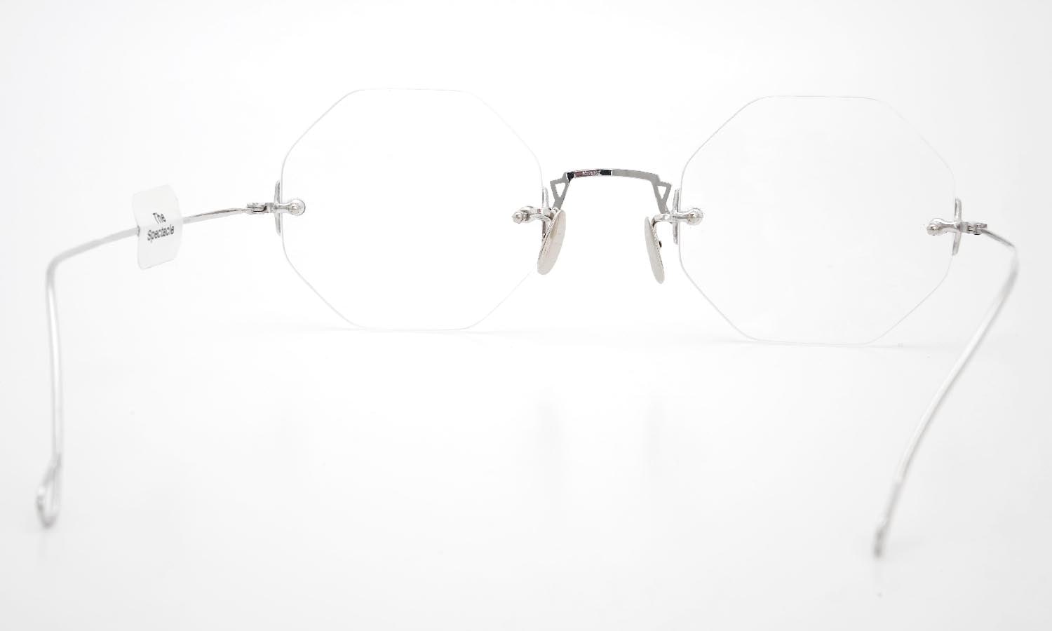 American Optical メガネ 1930s Octagon 3-Piece Side-Mount WG 47-24