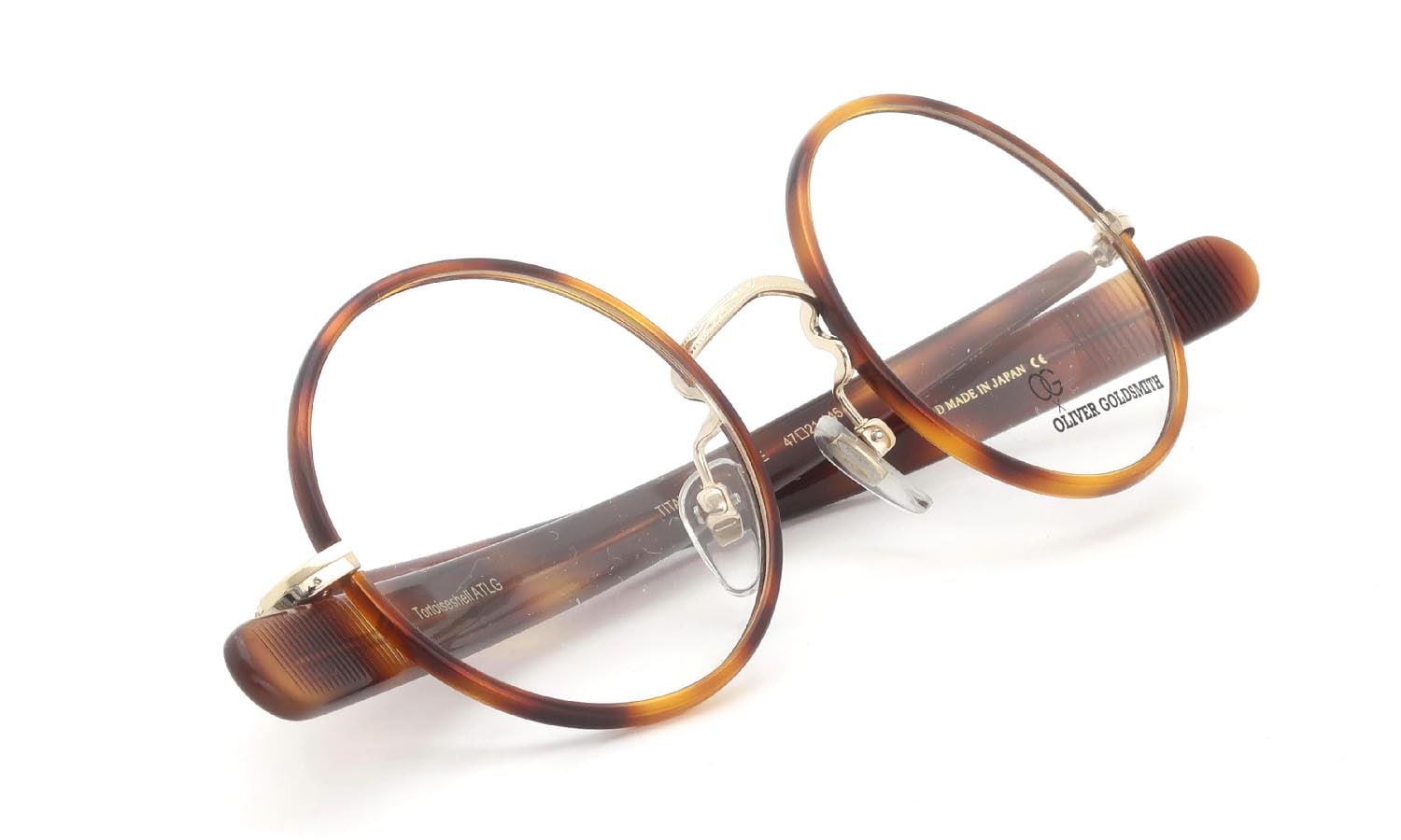 OG×OLIVERGOLDSMITH 海外モデル メガネ RANDLE Tortoiseshell ATLG 47size