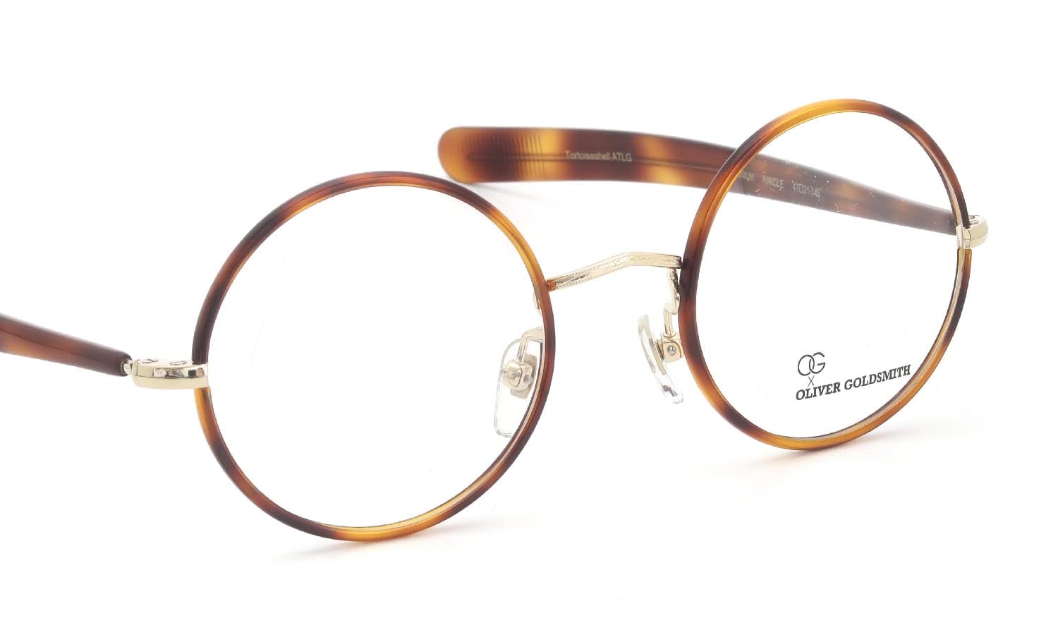 OG×OLIVERGOLDSMITH 海外モデル メガネ RANDLE Tortoiseshell ATLG 47size