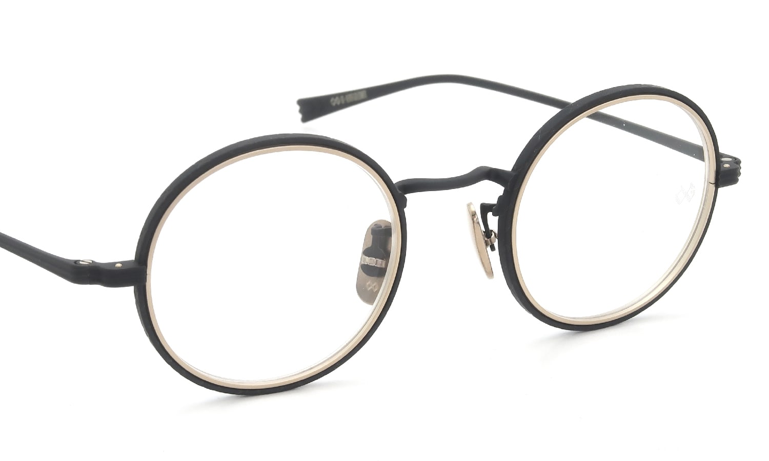 OG×OLIVERGOLDSMITH メガネ KNITTER 44-3 M BLACK