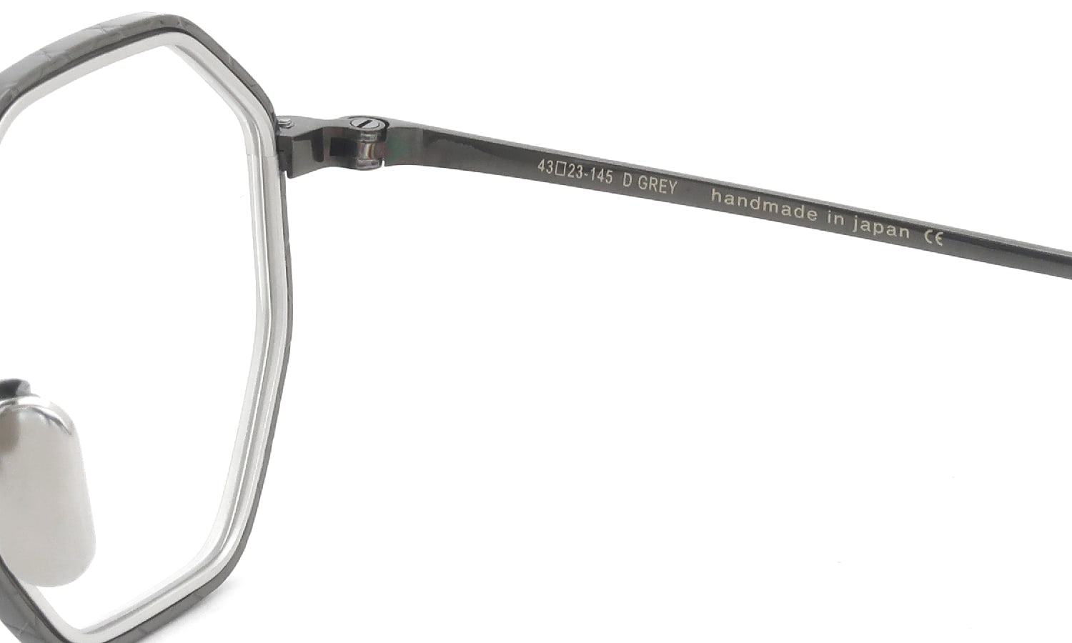 OG×OLIVERGOLDSMITH メガネ FARMER 43-3 D GREY