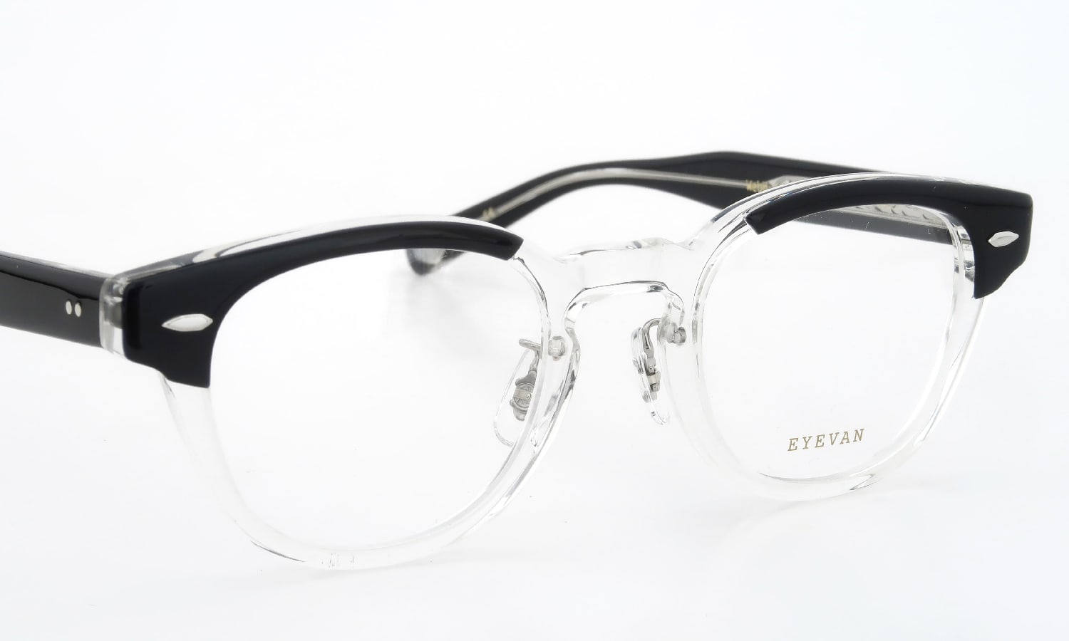 EYEVAN メガネ Webb-CP 47size PBK/CRL