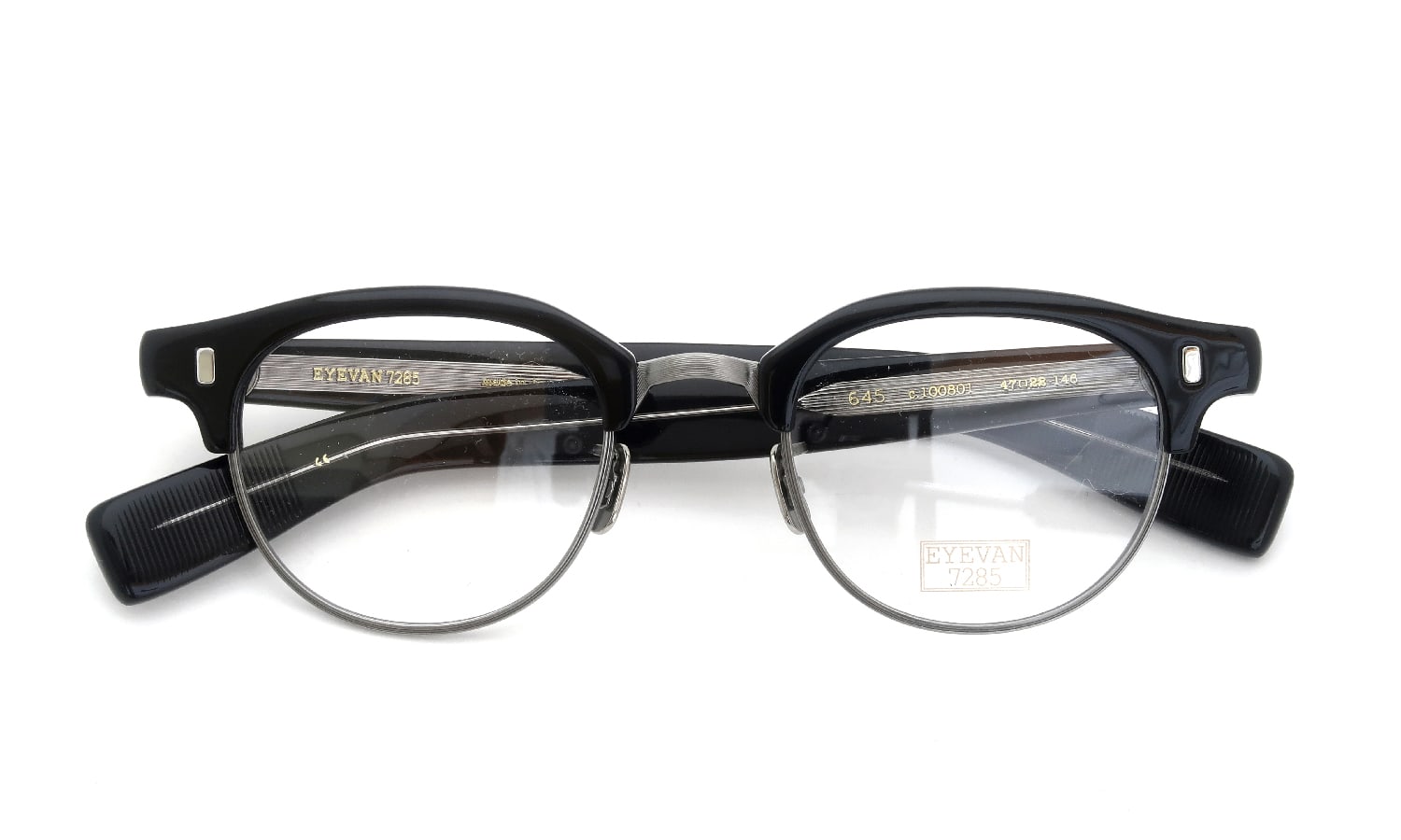 EYEVAN7285 メガネ 645 47size C.100801
