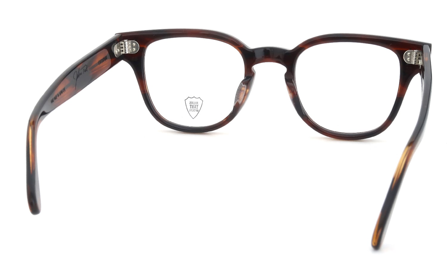 JULIUS TART OPTICAL メガネ BRYAN-48-22 DEMI-AMBER