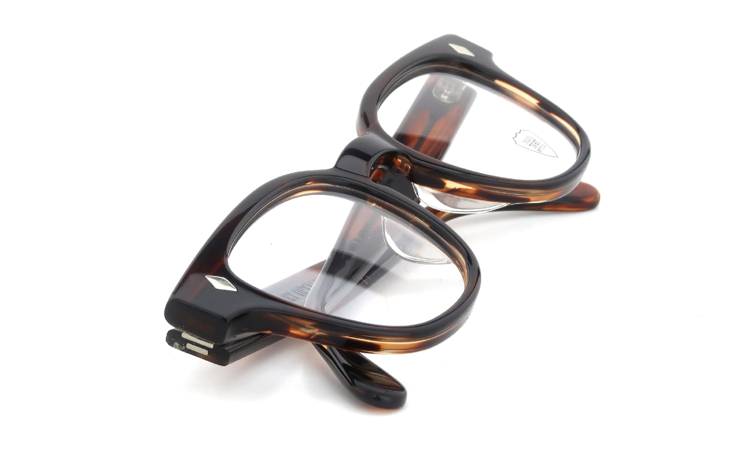 JULIUS TART OPTICAL メガネ BRYAN-48-22 DEMI-AMBER