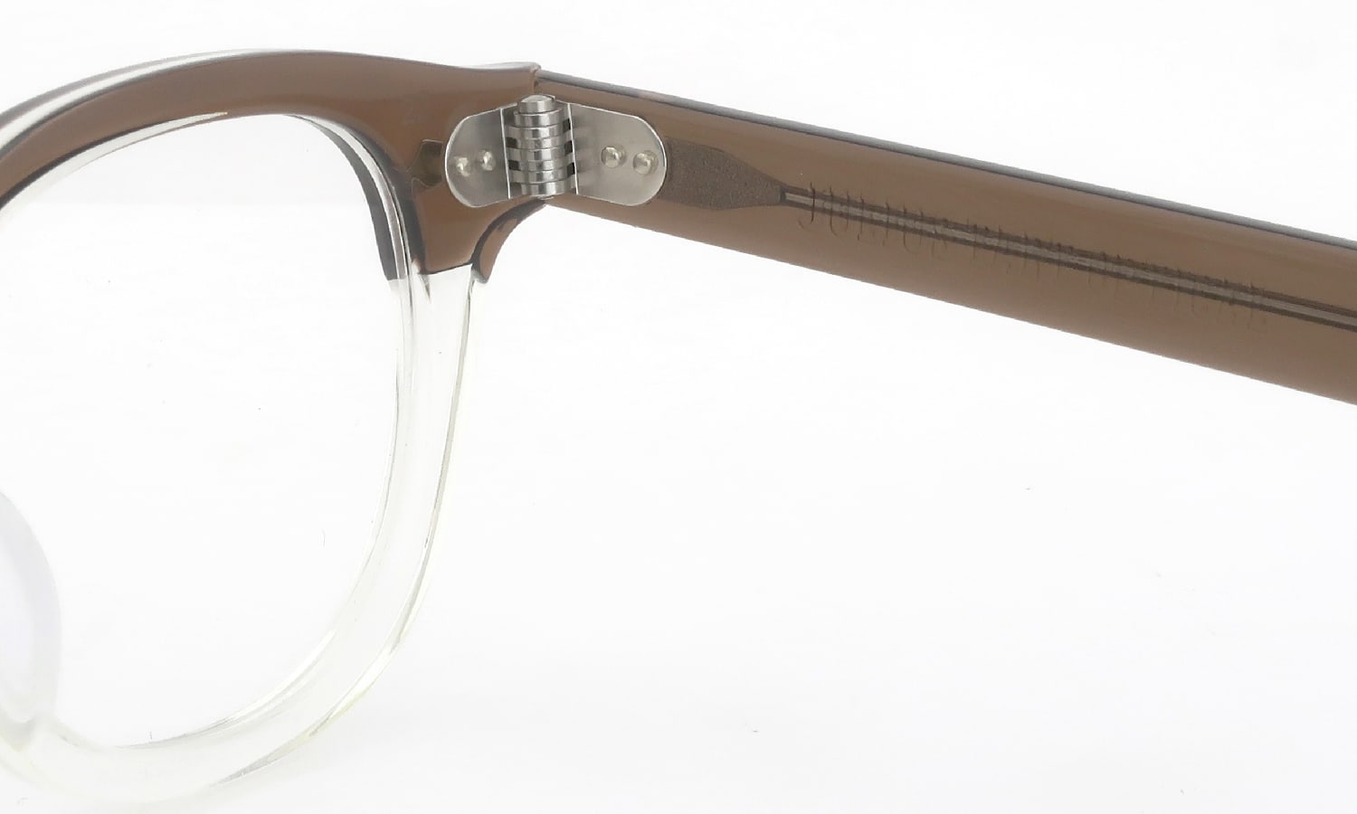 JULIUS TART OPTICAL メガネ AR-46-22 PL-002U BROWN BROW